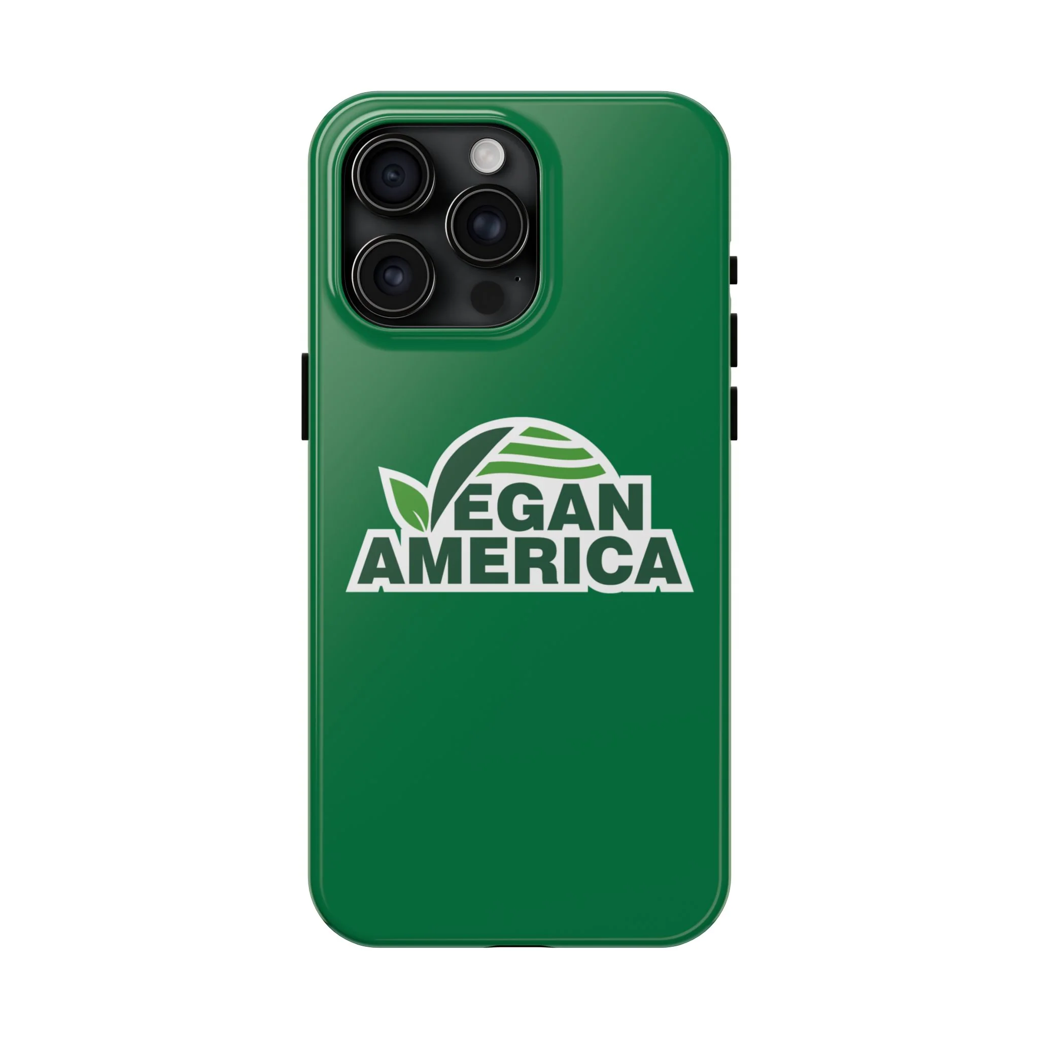 Vegan America Tough Phone Case — Green Protective Vegan Pride Cover - Image 19