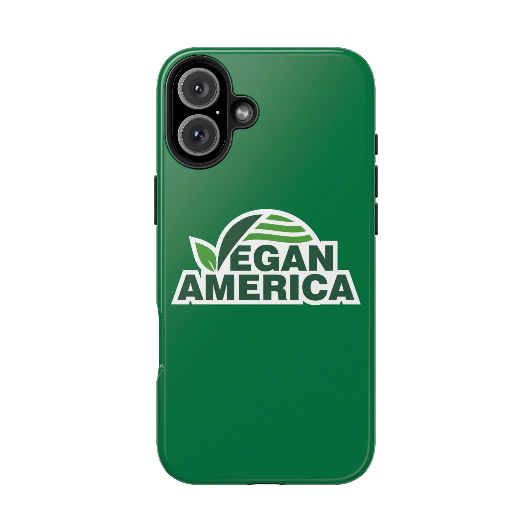 Vegan America Tough Phone Case — Green Protective Vegan Pride Cover - Image 27