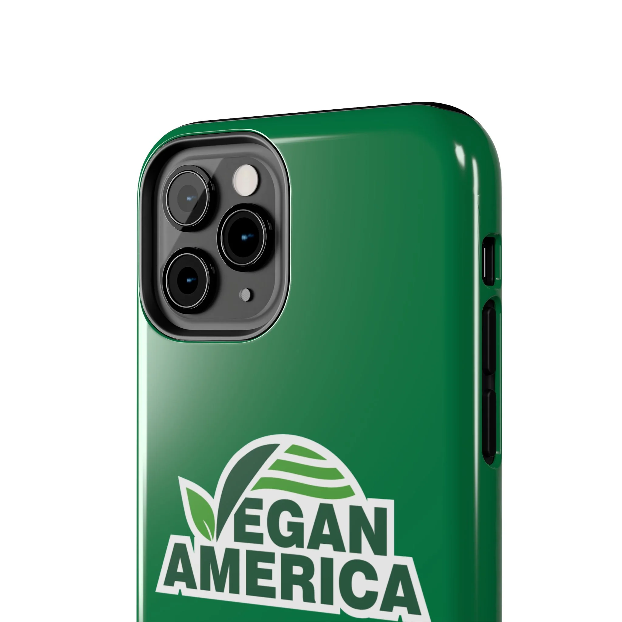 Vegan America Tough Phone Case — Green Protective Vegan Pride Cover - Image 38