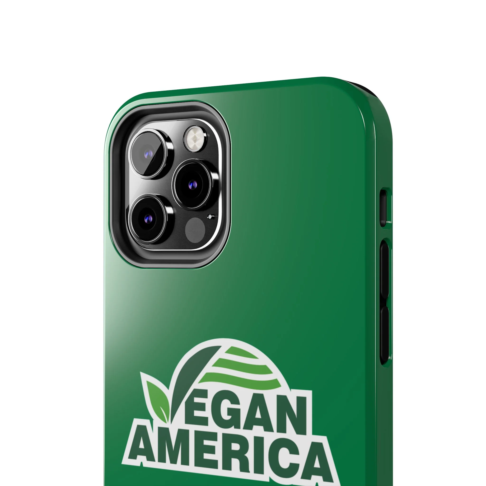 Vegan America Tough Phone Case — Green Protective Vegan Pride Cover - Image 50