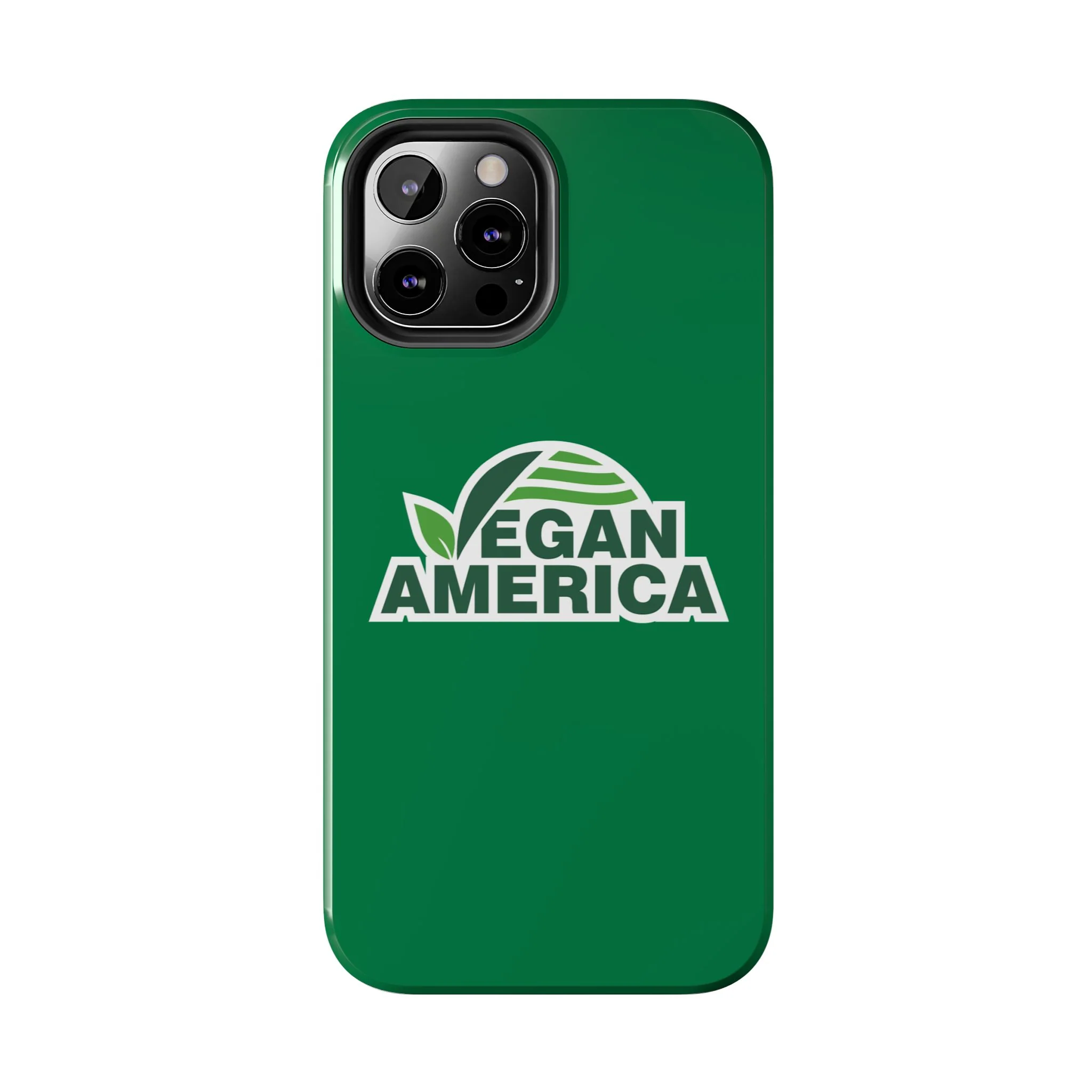 Vegan America Tough Phone Case — Green Protective Vegan Pride Cover - Image 51