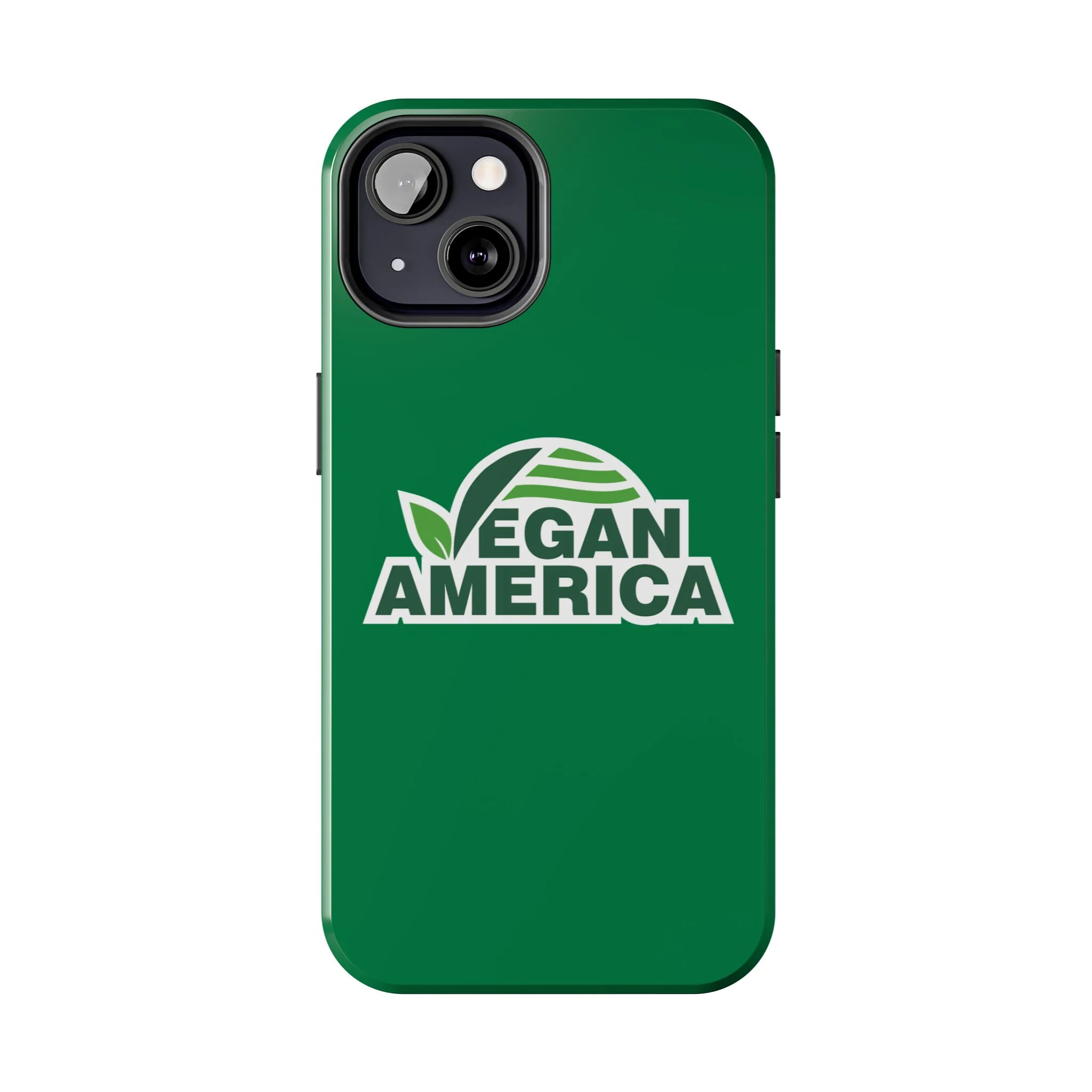 Vegan America Tough Phone Case — Green Protective Vegan Pride Cover - Image 54