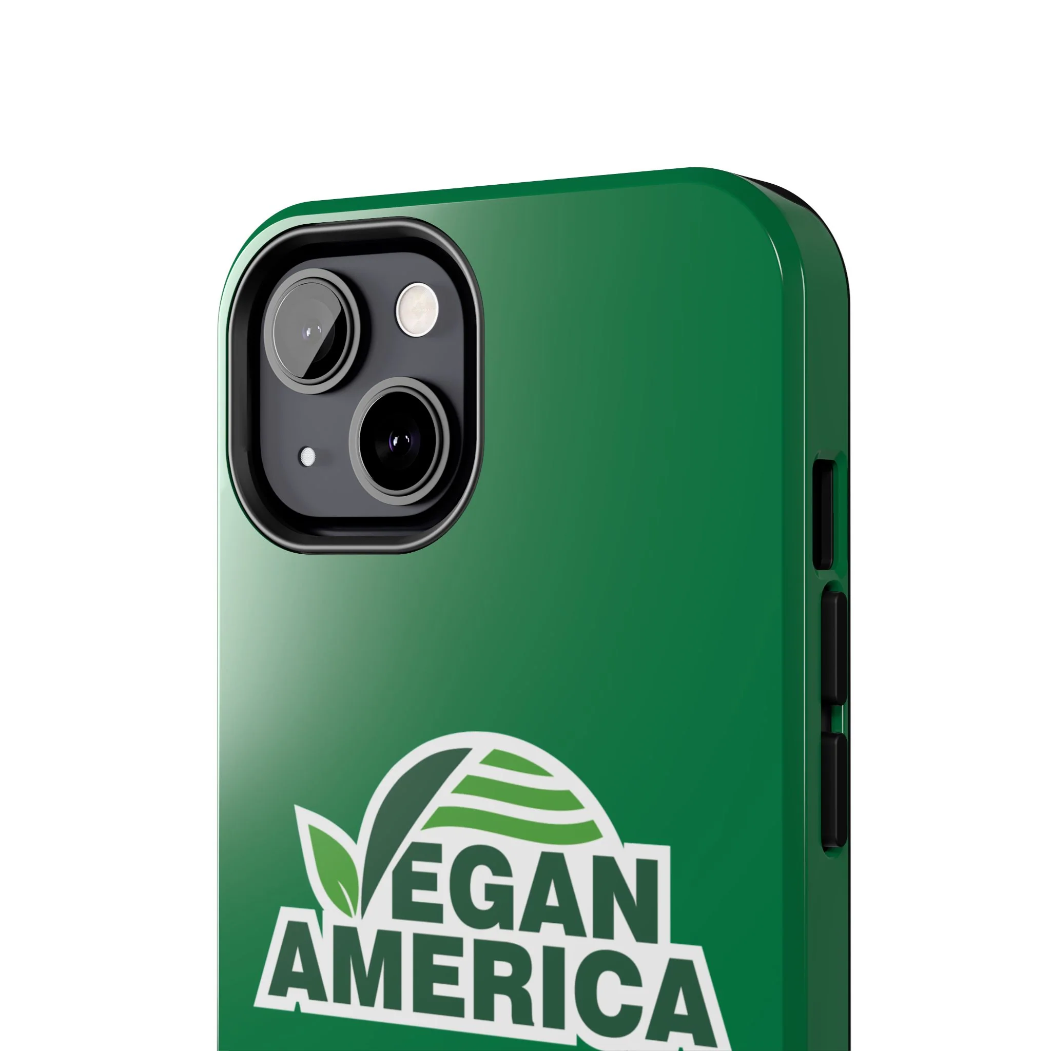 Vegan America Tough Phone Case — Green Protective Vegan Pride Cover - Image 56