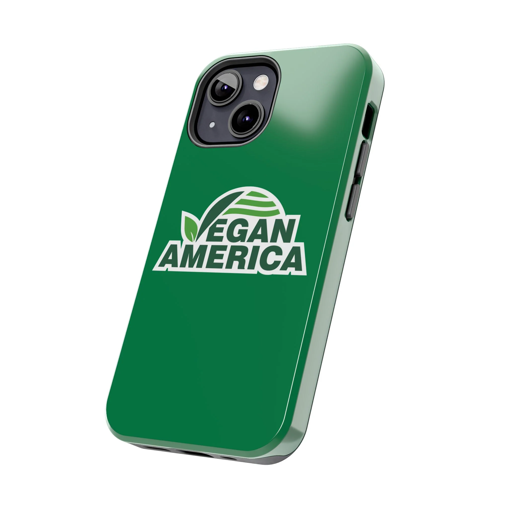 Vegan America Tough Phone Case — Green Protective Vegan Pride Cover - Image 58