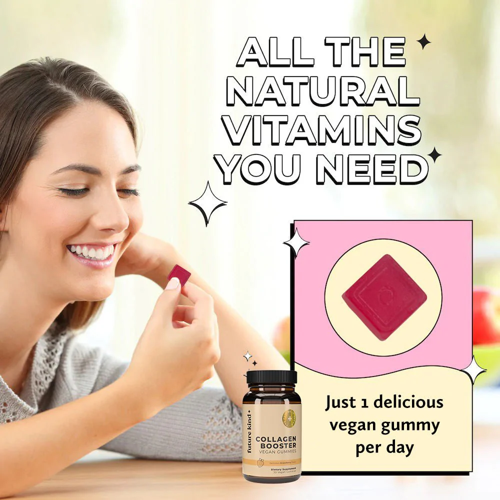 Vegan Collagen Booster Biotin Gummies - Image 4