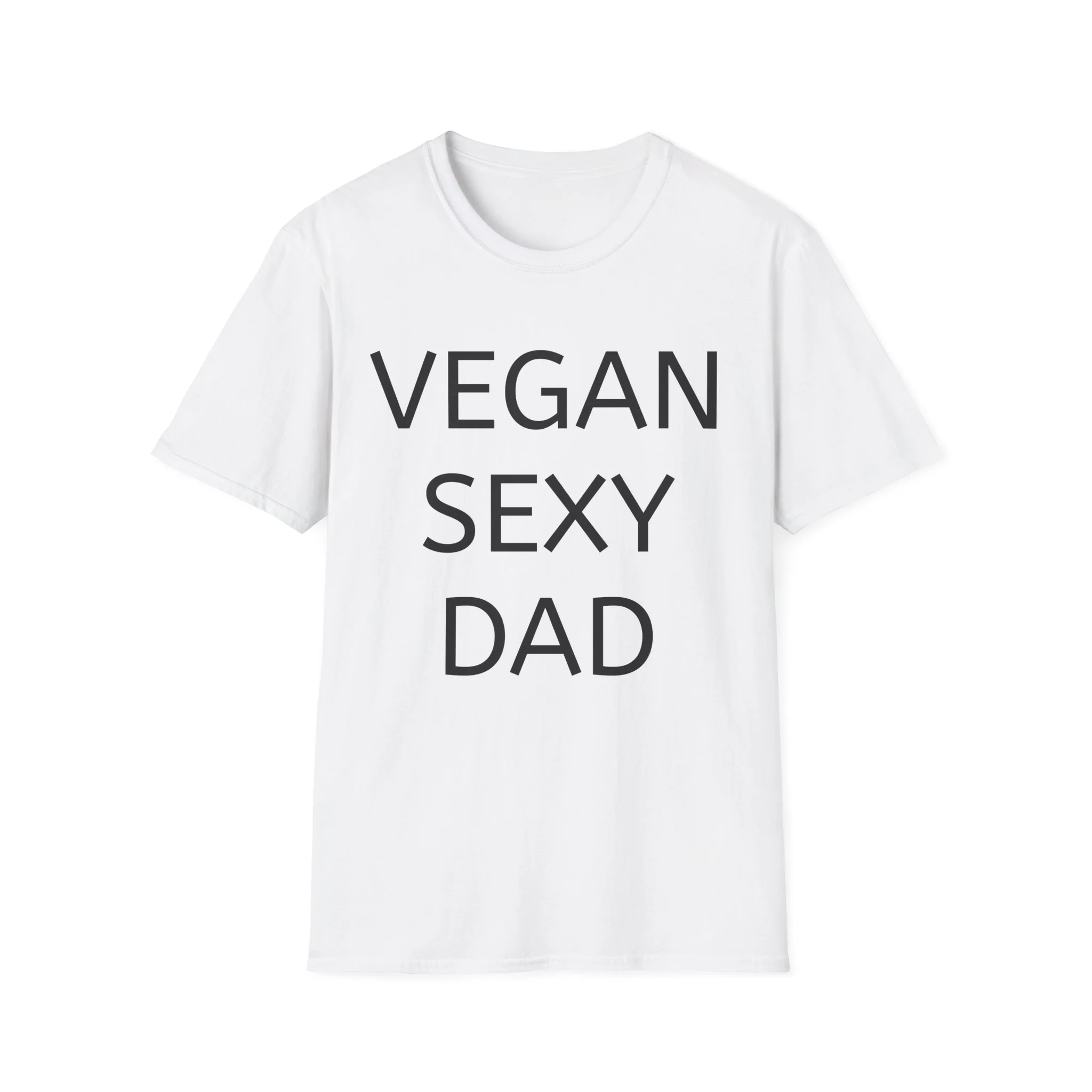 Vegan Dad T-Shirt, Funny Gift for Father's Day, Eco-Friendly Apparel, Plant-Based Lifestyle Tee, Unisex Casual Wear