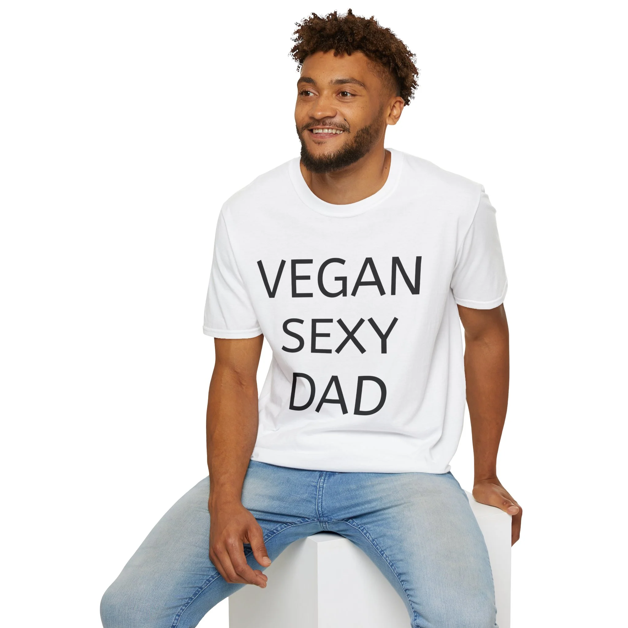 Vegan Dad T-Shirt, Funny Gift for Father's Day, Eco-Friendly Apparel, Plant-Based Lifestyle Tee, Unisex Casual Wear - Image 18