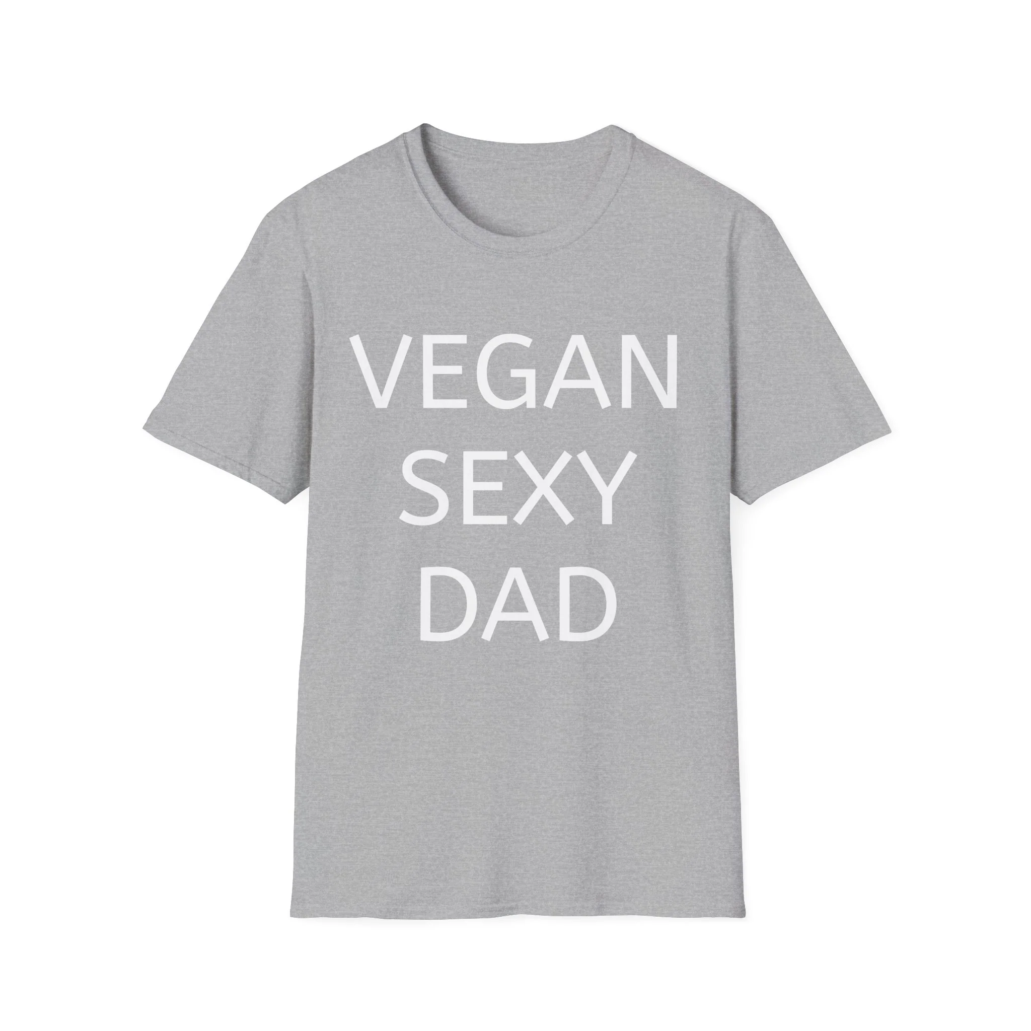 Vegan Dad T-Shirt, Funny Gift for Father's Day, Eco-Friendly Apparel, Plant-Based Lifestyle Tee, Unisex Casual Wear - Image 4