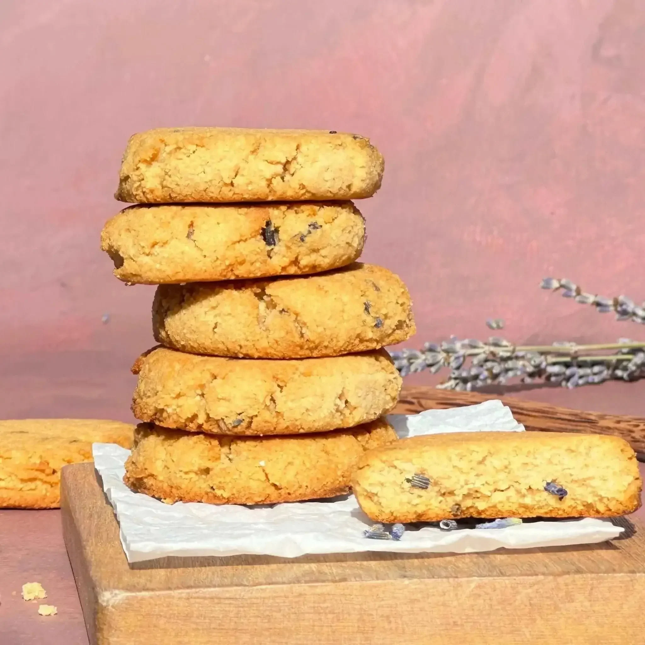 Vegan Gluten Free Lemon-Lavender Cookies | Flèche Healthy Treats - Image 4