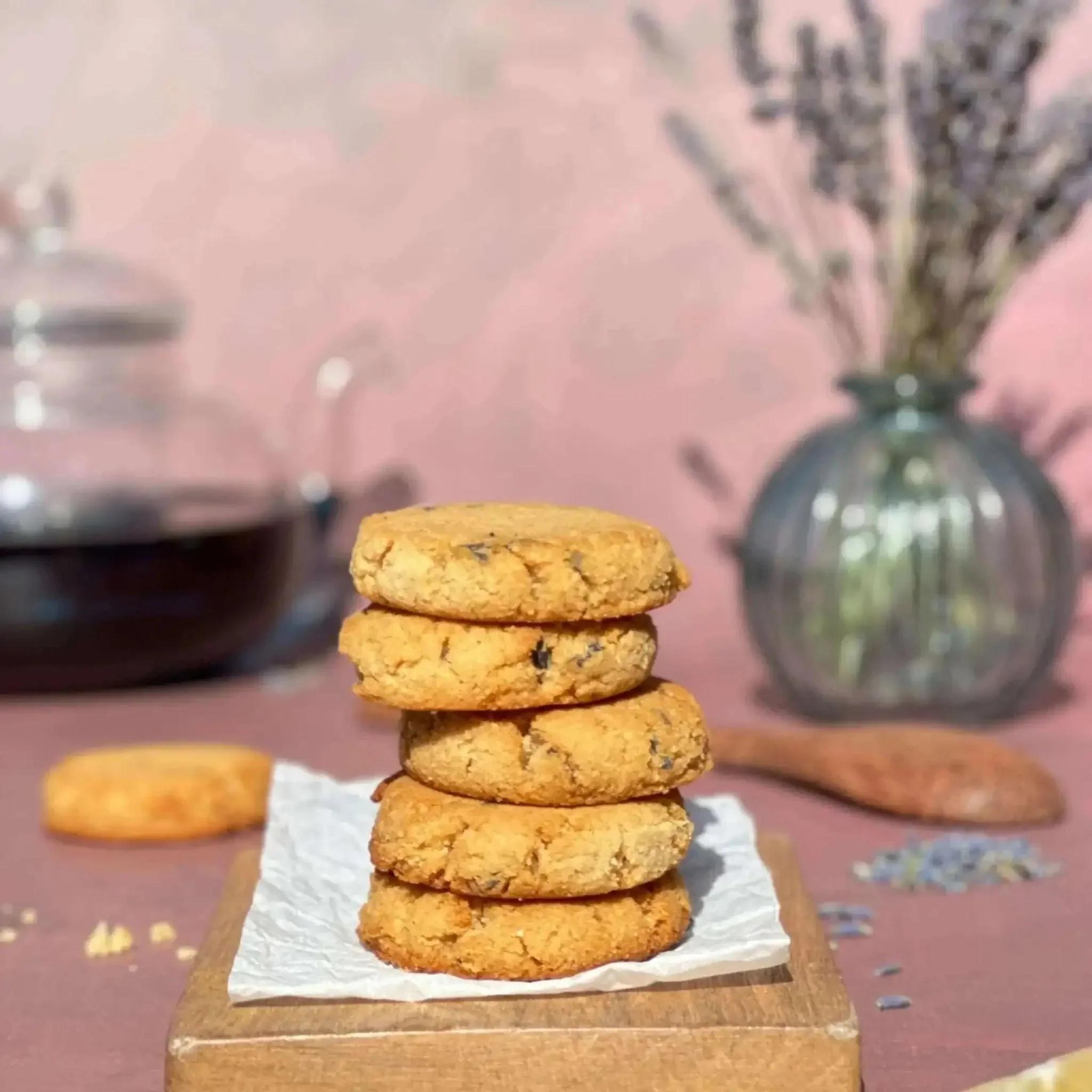 Vegan Gluten Free Lemon-Lavender Cookies | Flèche Healthy Treats - Image 5