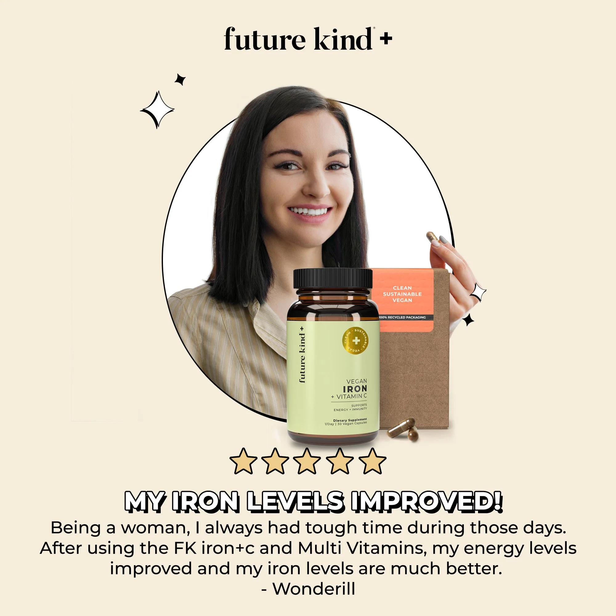 Vegan Iron Supplement with Natural Vitamin C - Image 5