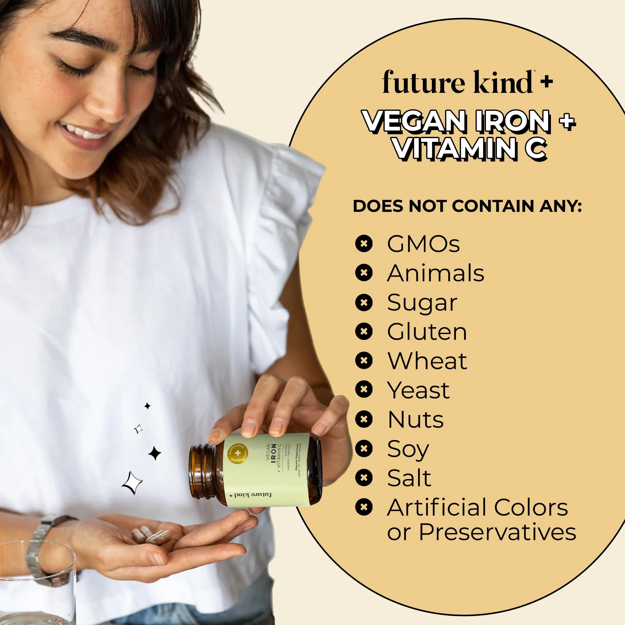 Vegan Iron Supplement with Natural Vitamin C - Image 6