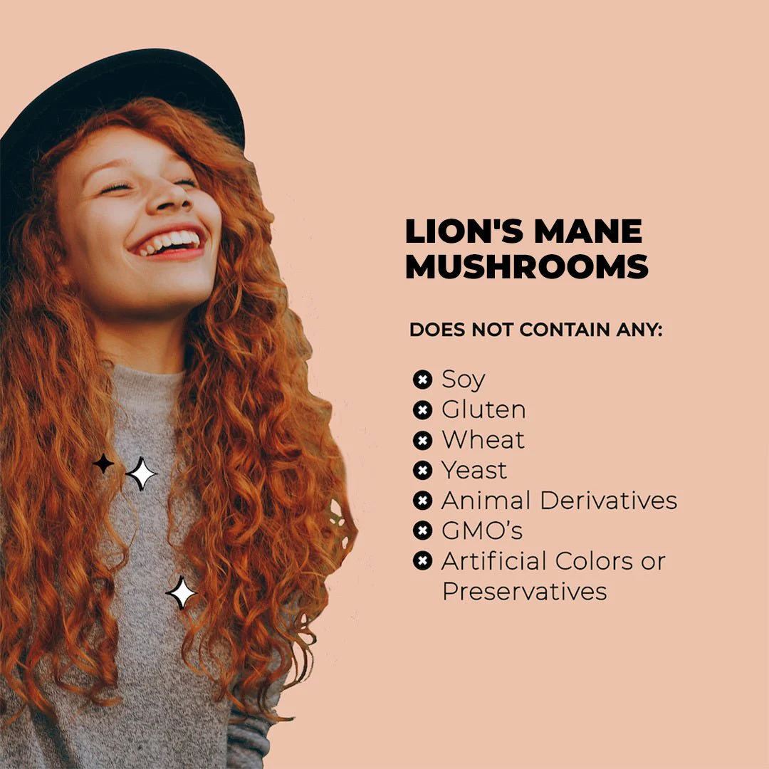 Vegan Lion's Mane Mushroom Complex Supplement - Image 6