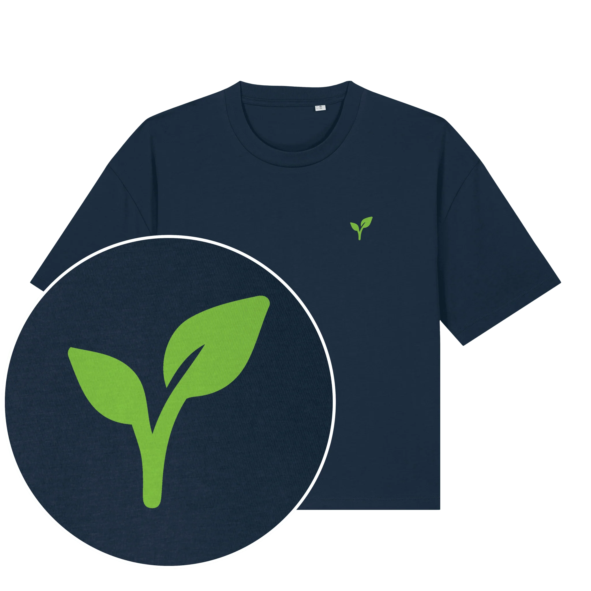 Vegan Logo Women's Boxy T-Shirt - Image 3