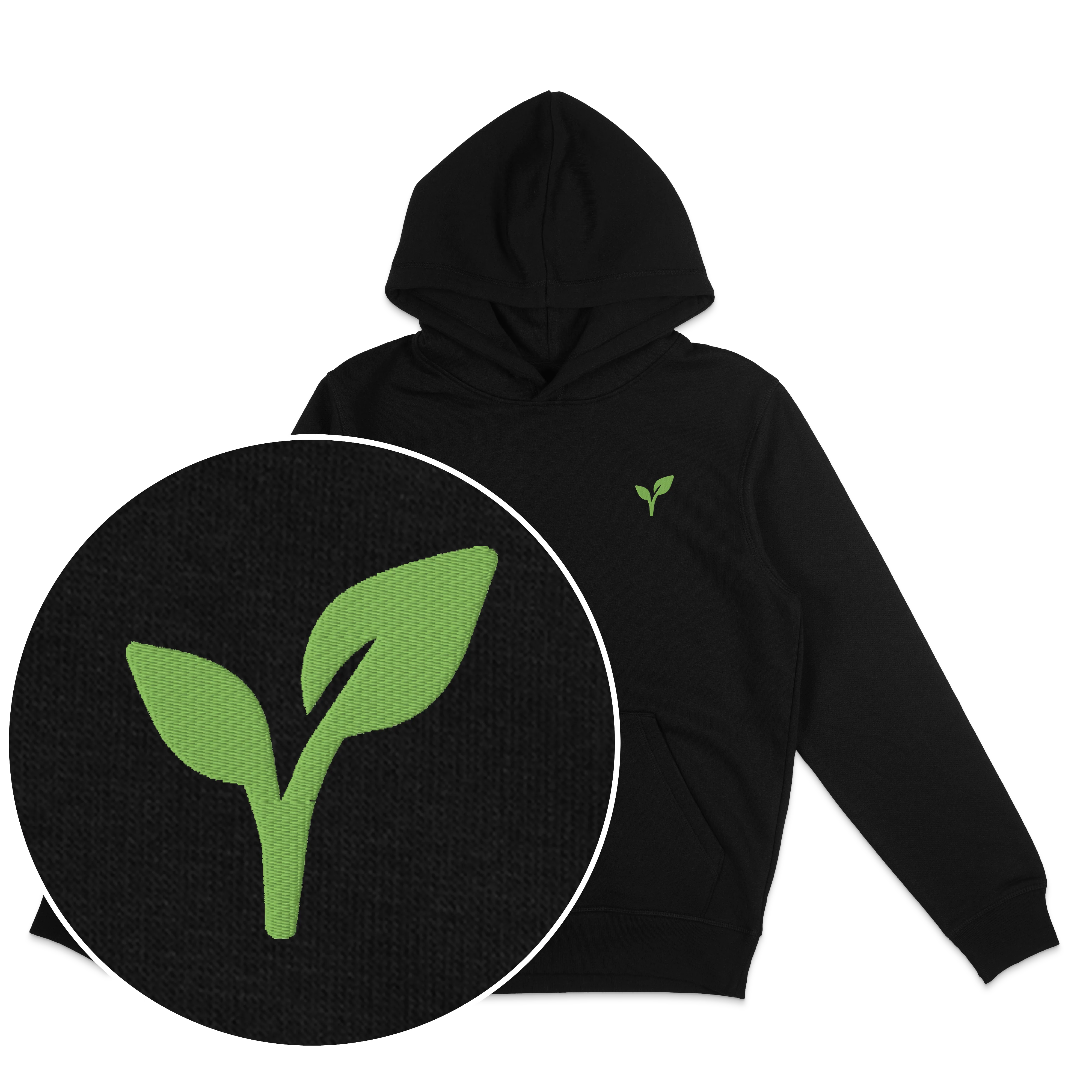 Vegan Logo Hoodie (Embroidered)