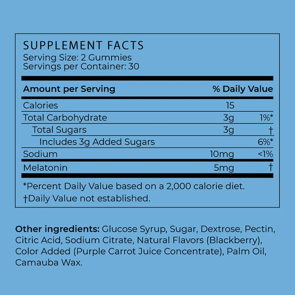 Vegan Melatonin Sleep Gummies - Image 2