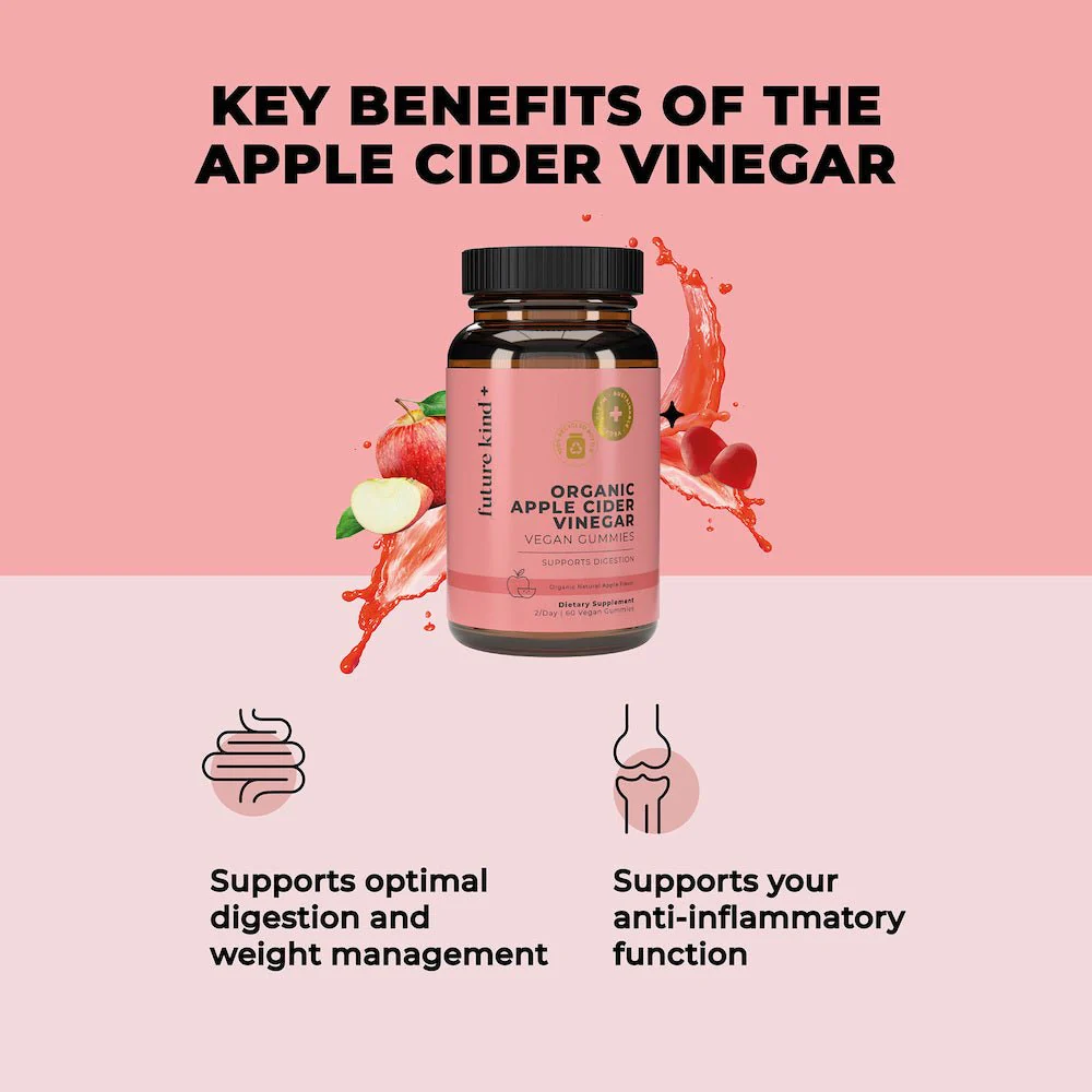 Vegan Organic Apple Cider Vinegar Weight Loss Gummies - Image 3