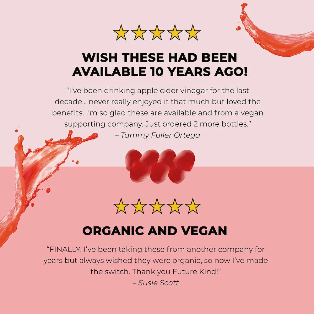 Vegan Organic Apple Cider Vinegar Weight Loss Gummies - Image 4