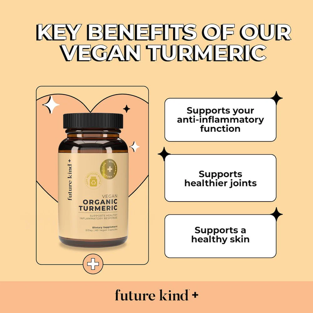 Vegan Turmeric Curcumin With Black Pepper Inflammation Supplement - Image 3