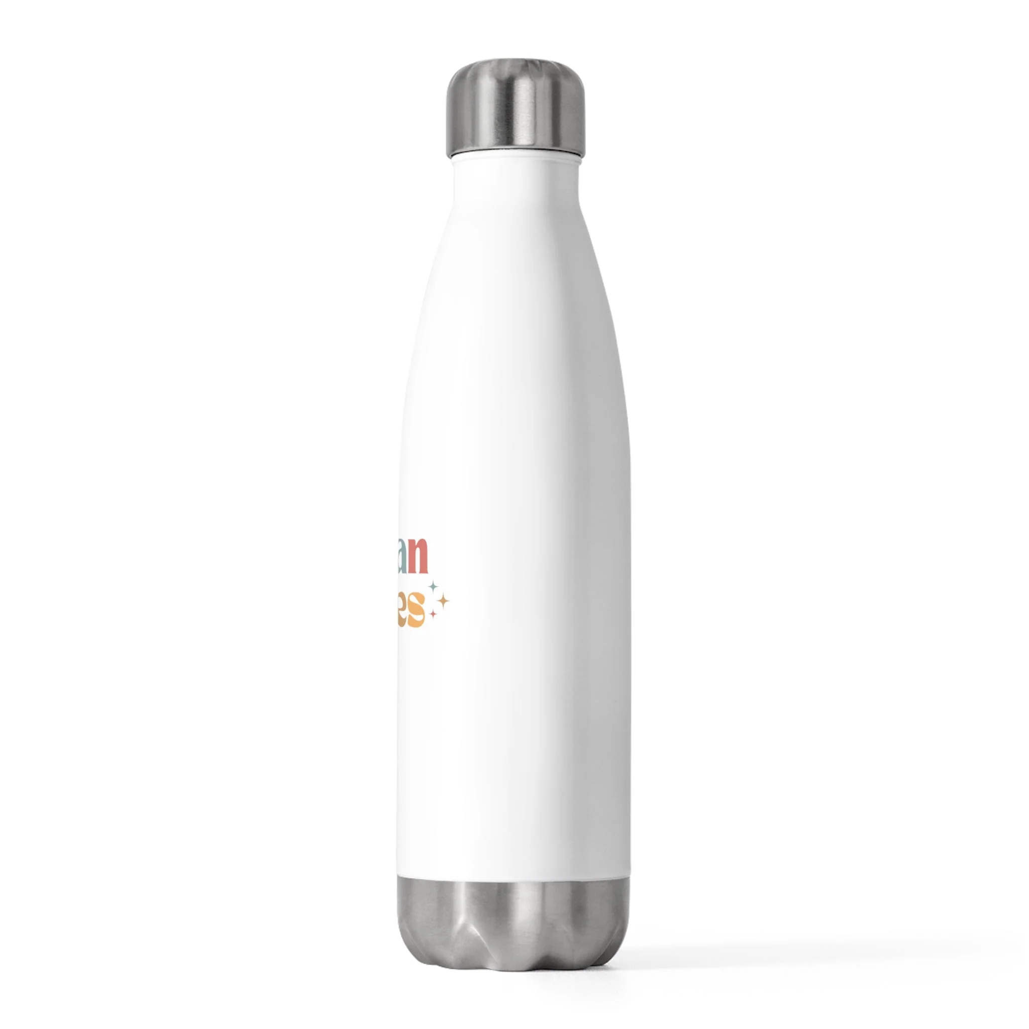 Vegan Vibes 20oz Insulated Water Bottle - Image 8