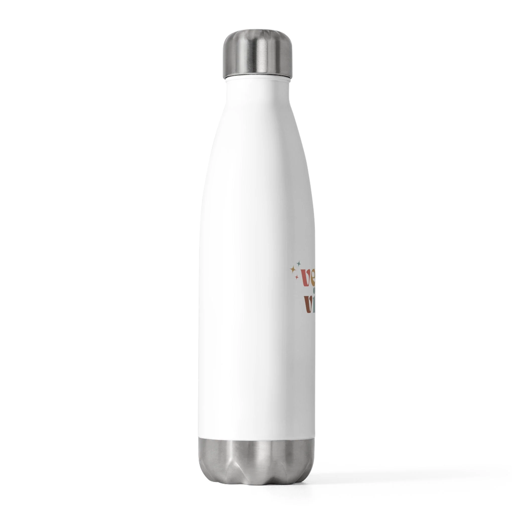 Vegan Vibes 20oz Insulated Water Bottle - Image 9