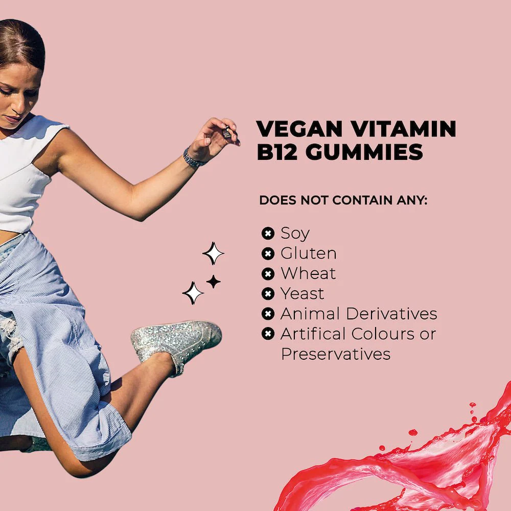 Vegan Vitamin B12 Energy Gummies - Image 5