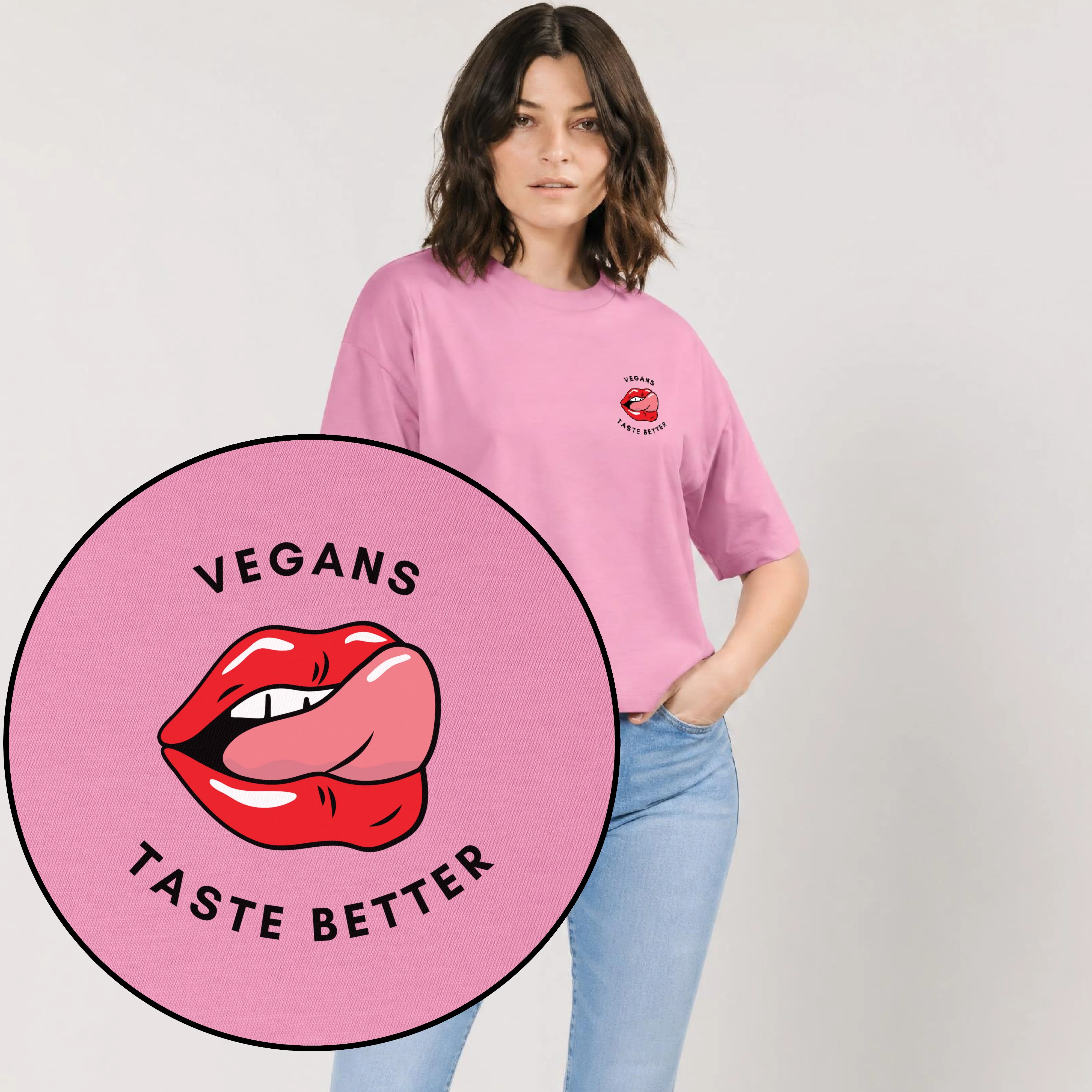 Vegans Taste Better Women's Boxy T-Shirt