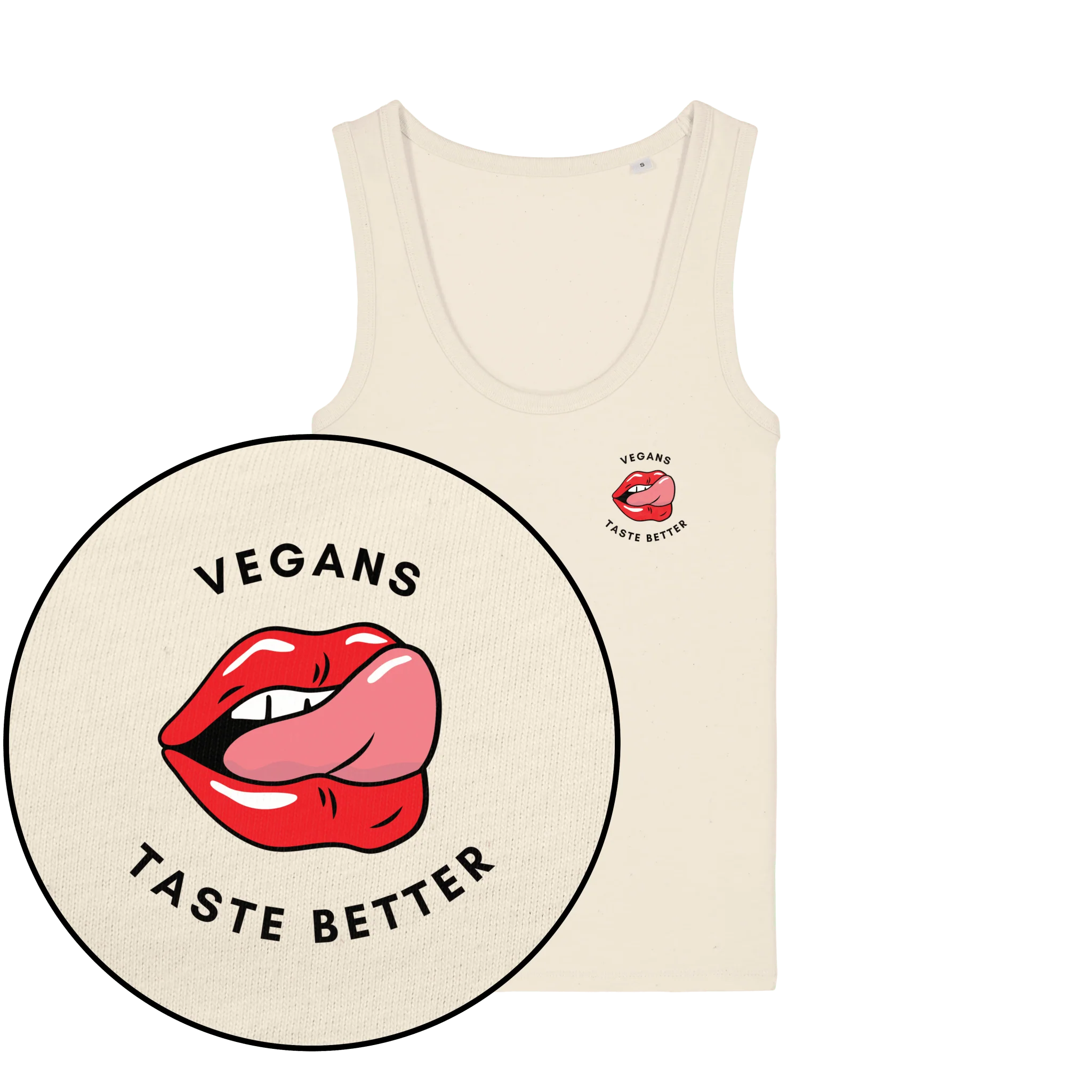 Vegans Taste Better Women's Tank Top - Image 4