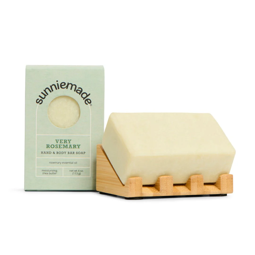 Very Rosemary Moisturizing Hand & Body Bar Soap - Image 8