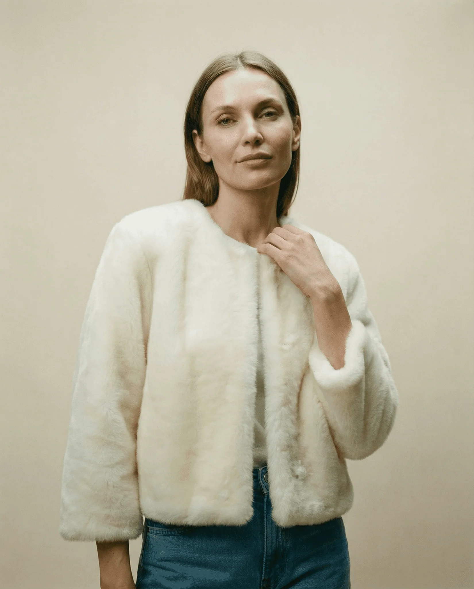 Sophie White Short Jacket - Image 5