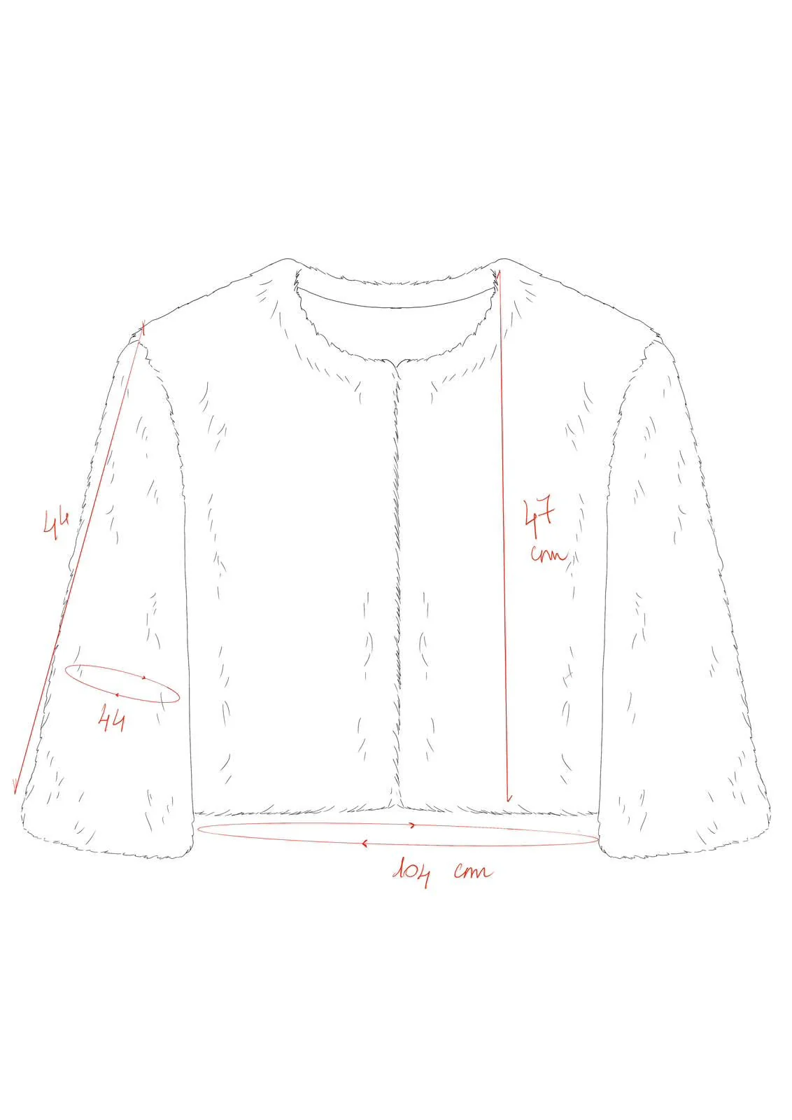 Sophie White Short Jacket - Image 7