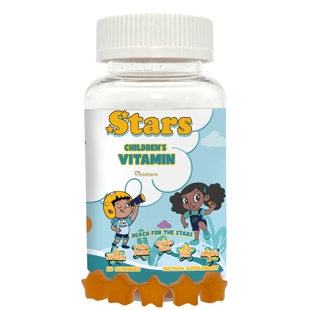 VitaStars Kids Growth & Gut Health Bundle – Daily Multivitamin Gummies + Prebiotic and Probiotic Gummies –  Gluten Free Vegan, 2 Pack - Image 2