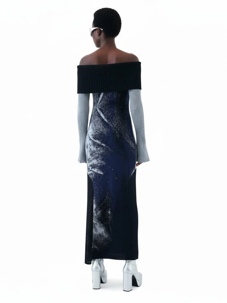 Whale Song Organic Gown - Image 4