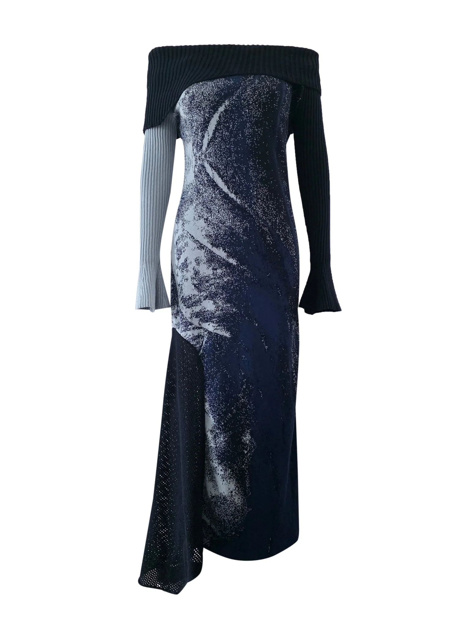 Whale Song Organic Gown - Image 3