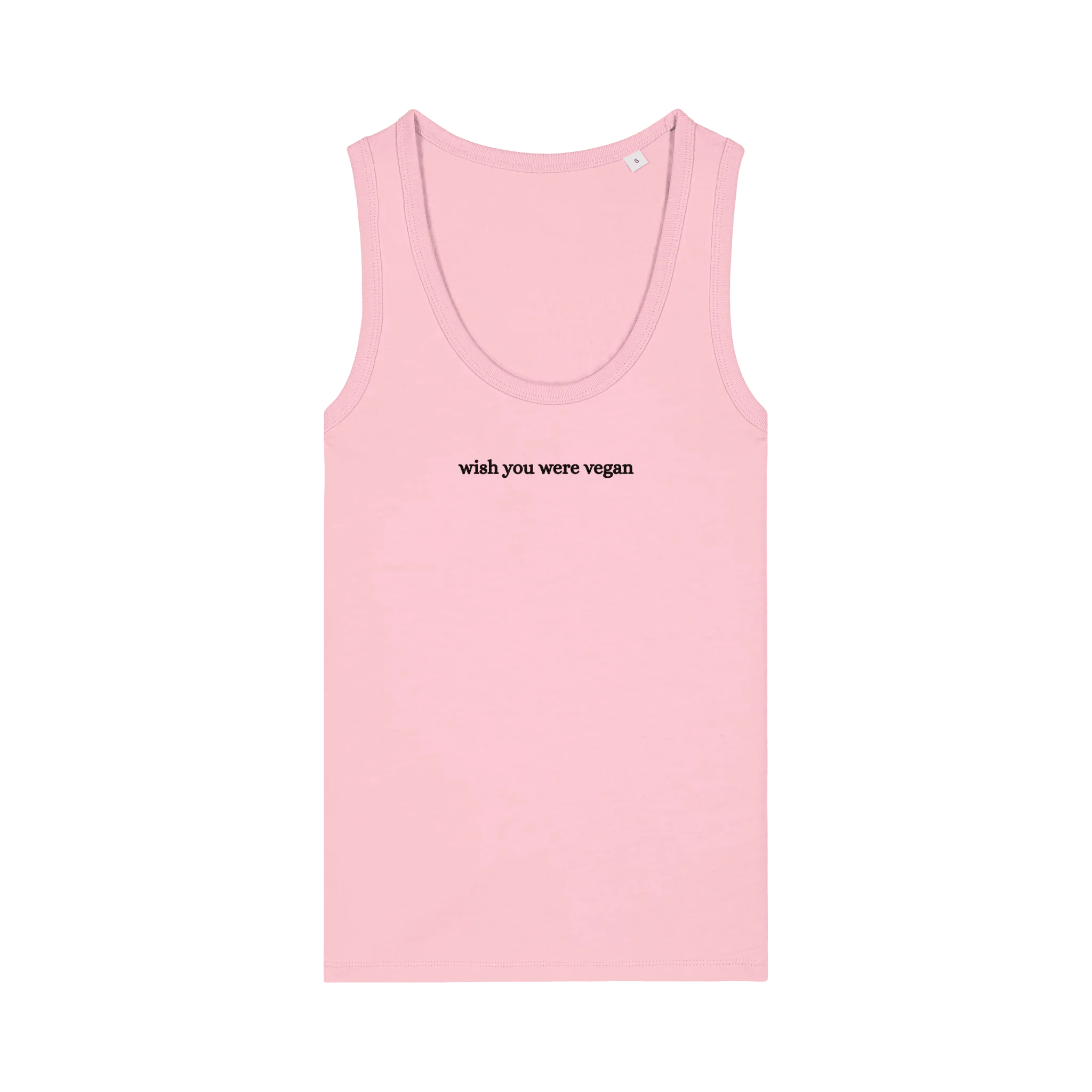 Wish You Were Vegan Women's Tank Top - Image 3