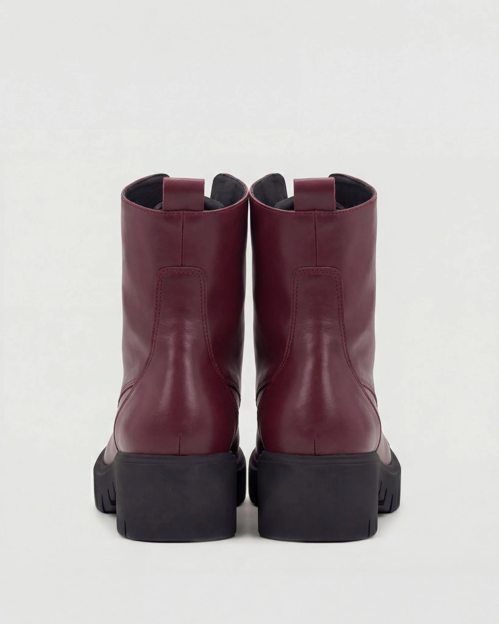 Women's Boots Workers No. 3 Burgundy - Image 3