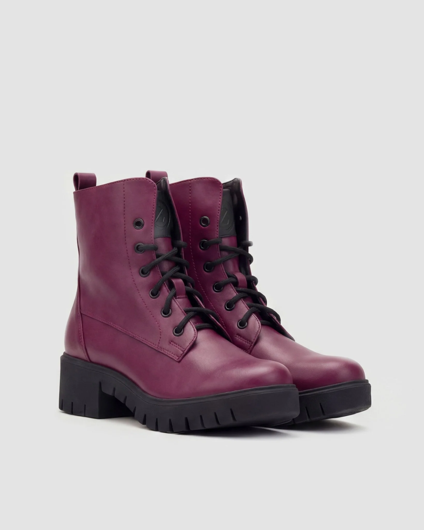 Women's Boots Workers No. 3 Burgundy - Image 4