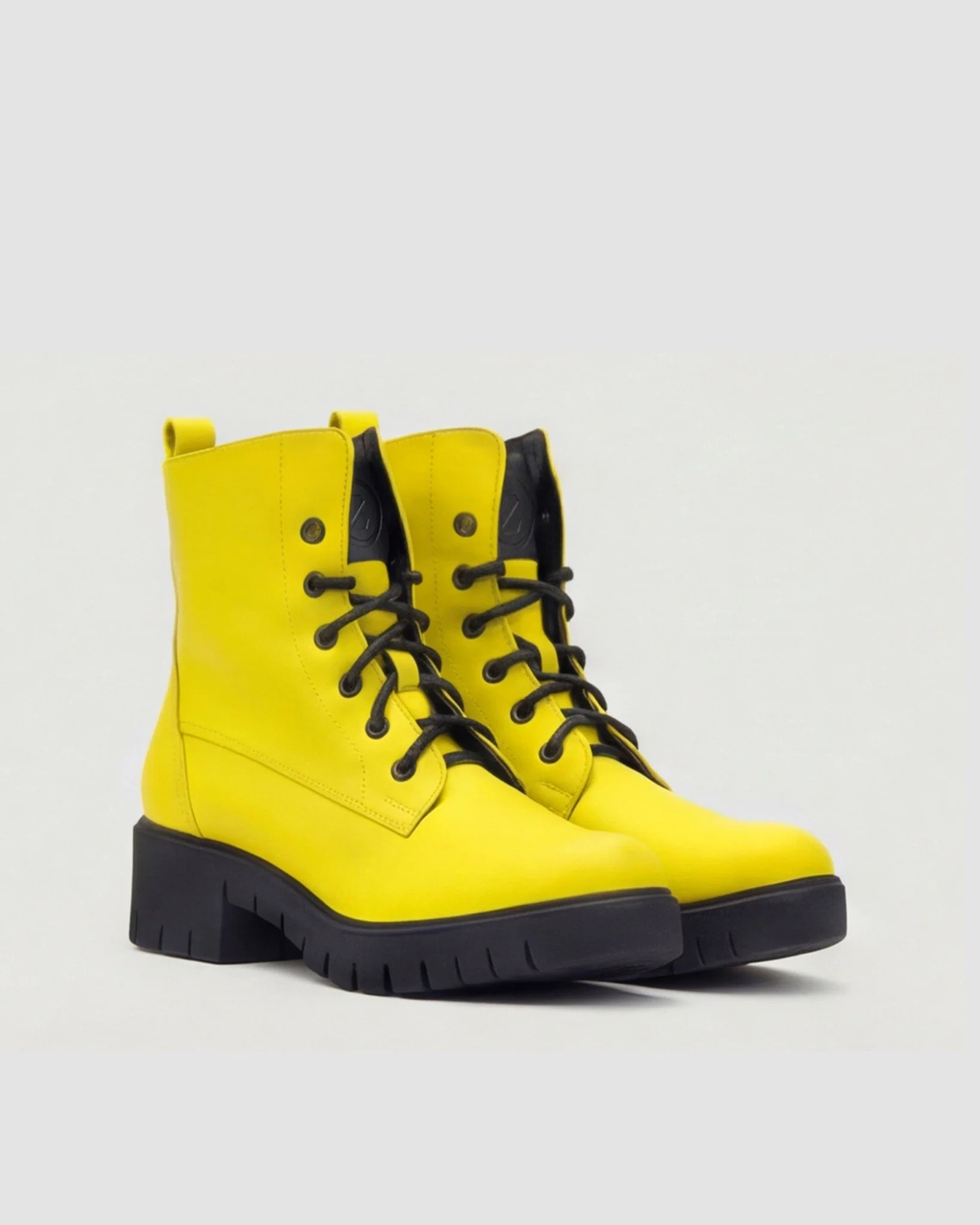 Women's Boots Workers No. 3 Yellow - Image 5