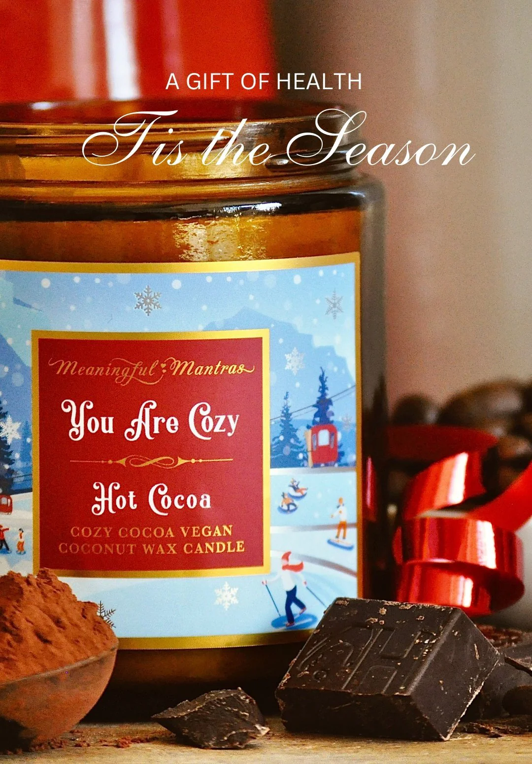 You Are Cozy Hot Cocoa Candle - Image 3
