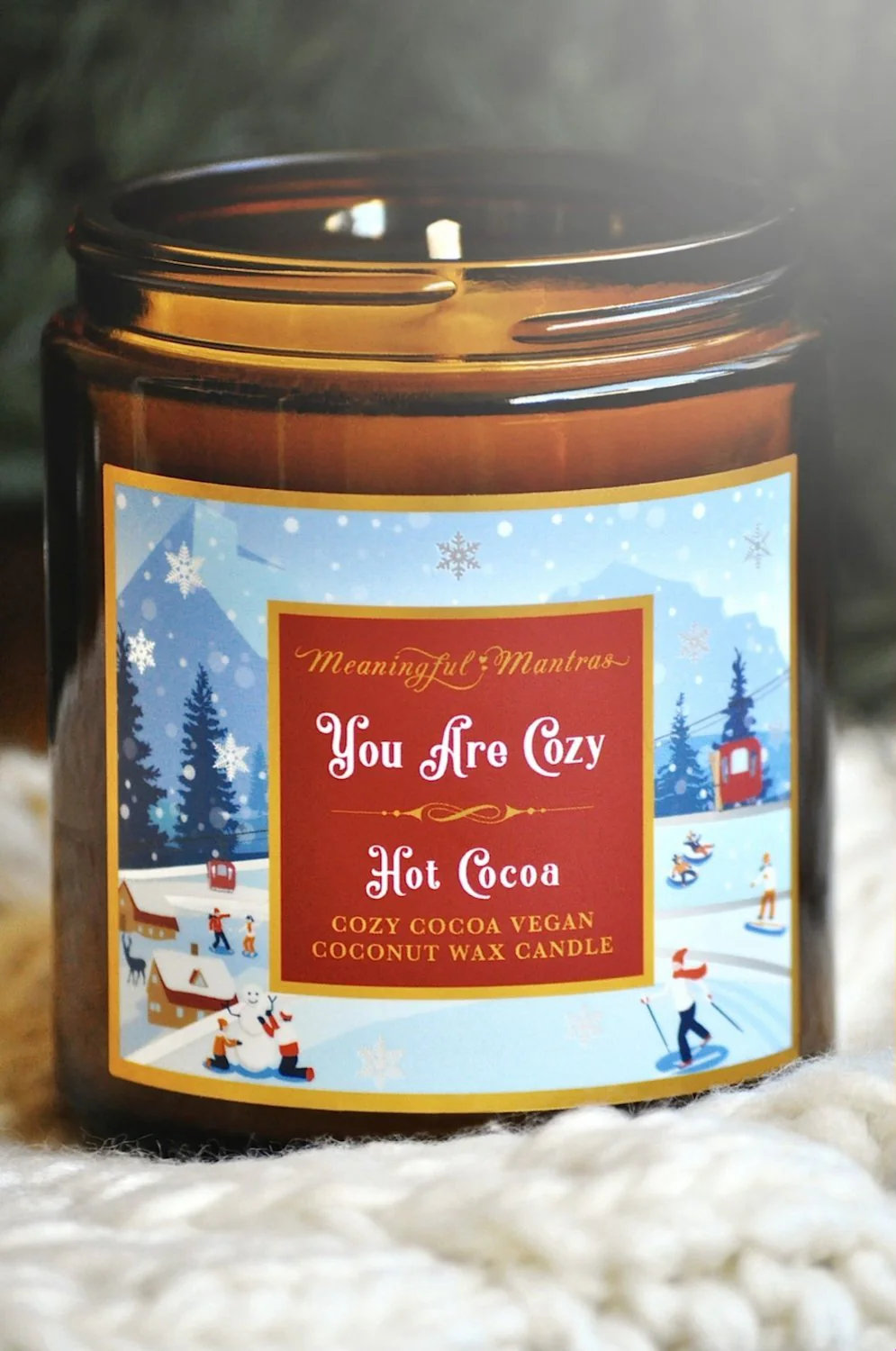 You Are Cozy Hot Cocoa Candle - Image 5