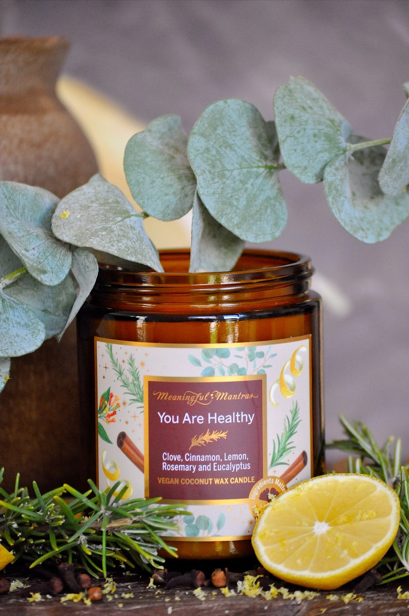 You Are Healthy Holistic Blend Candle - Image 2