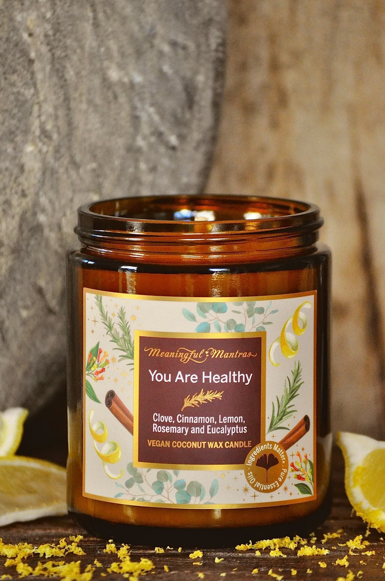 You Are Healthy Holistic Blend Candle - Image 6