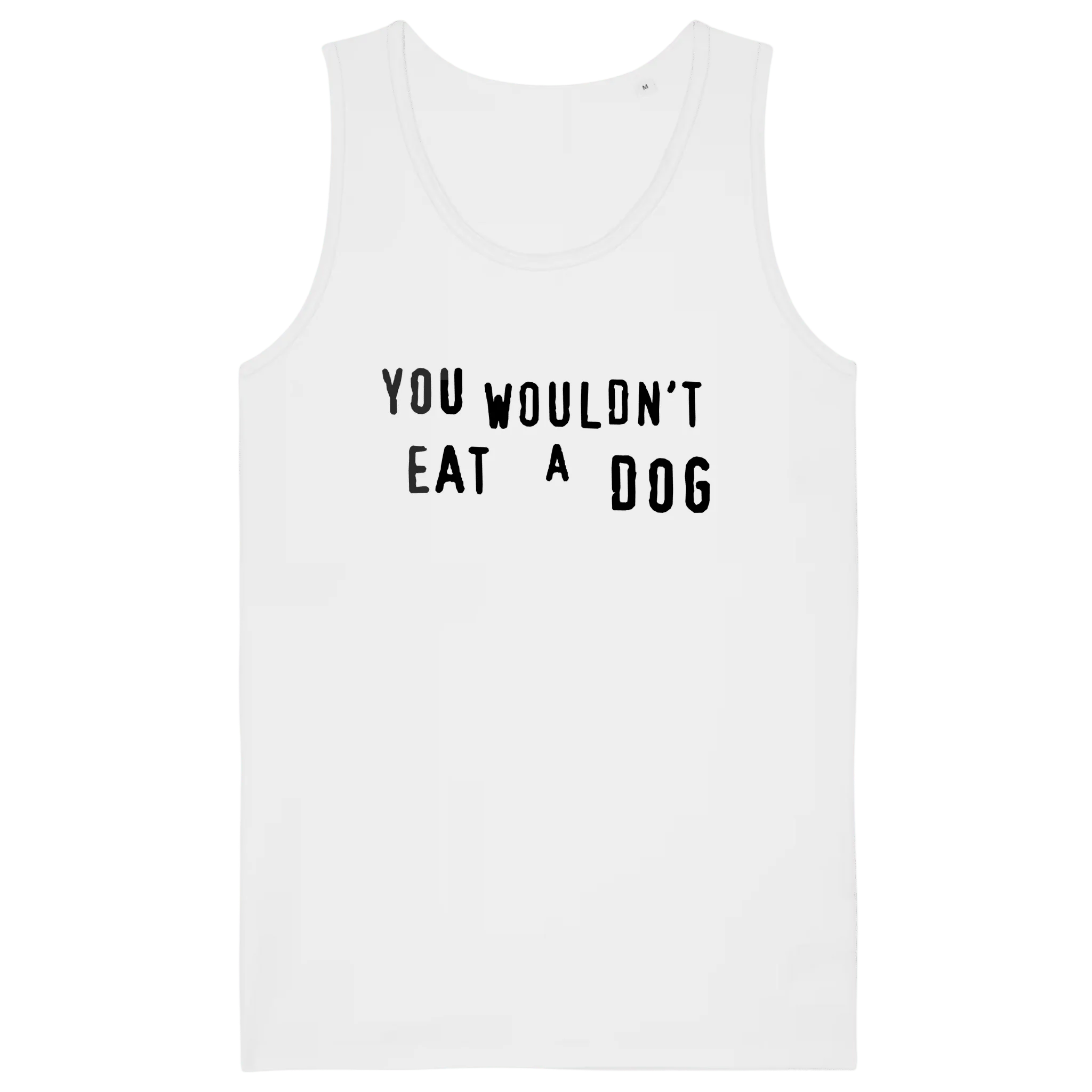 You Wouldn't Eat A Dog Men's Tank Top - Image 2