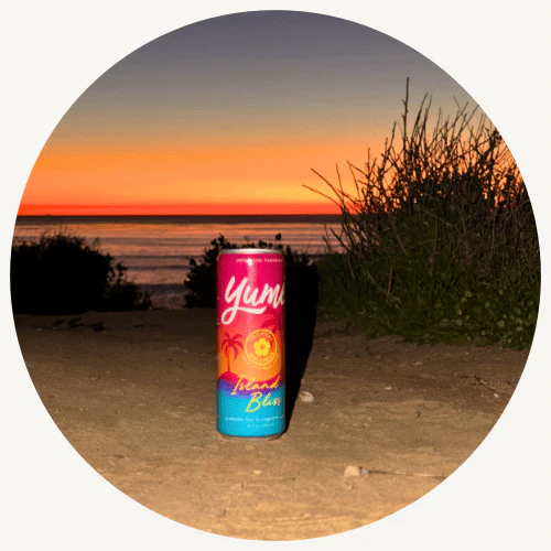 Yumé Island Bliss | 6 Pack Discovery|  Sparkling Adaptogen Drink | Focus & Calm - Image 3